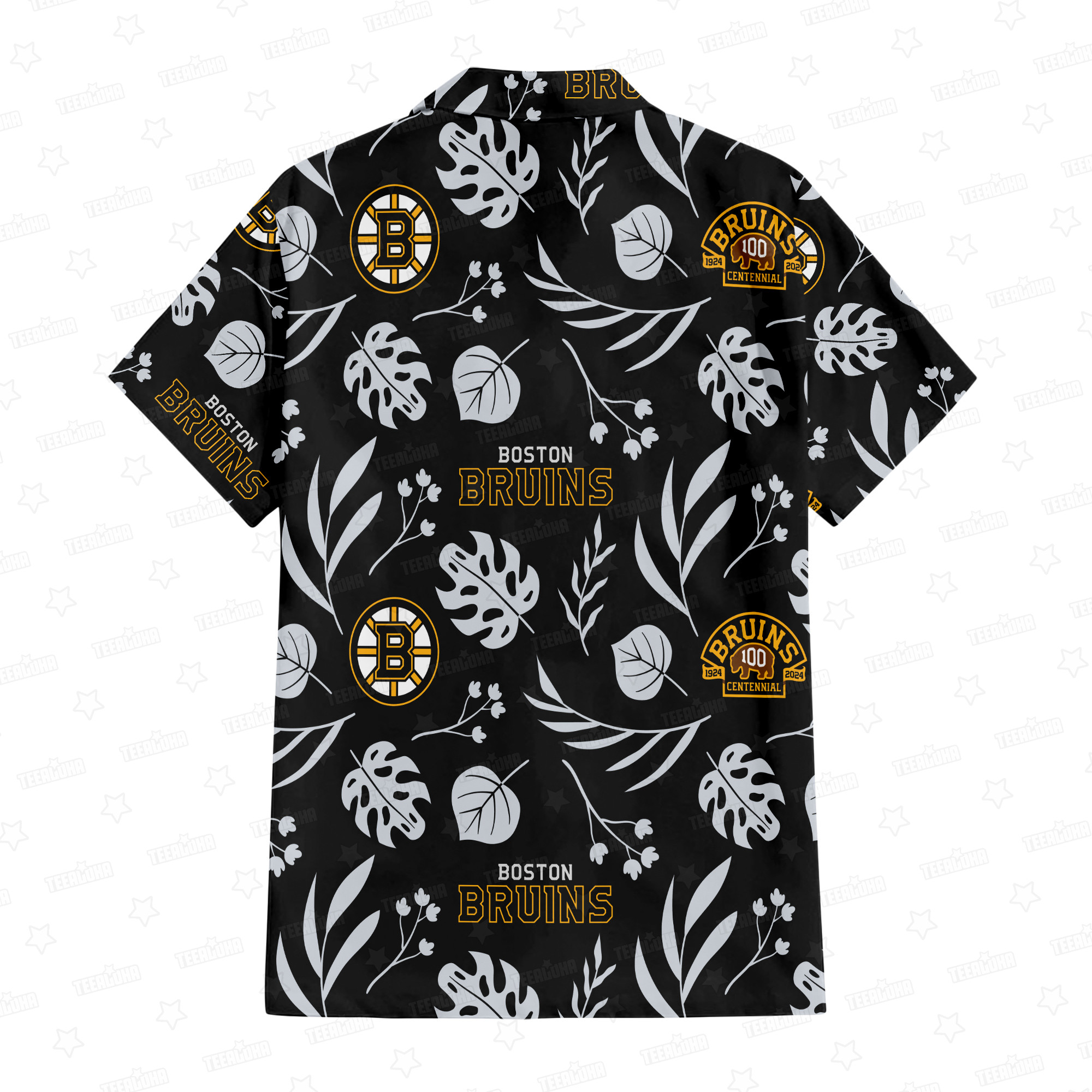 Boston Bruins Icebound Elegance Hawaiian Shirt Boston Bruins Icebound Elegance Hawaiian Shirt