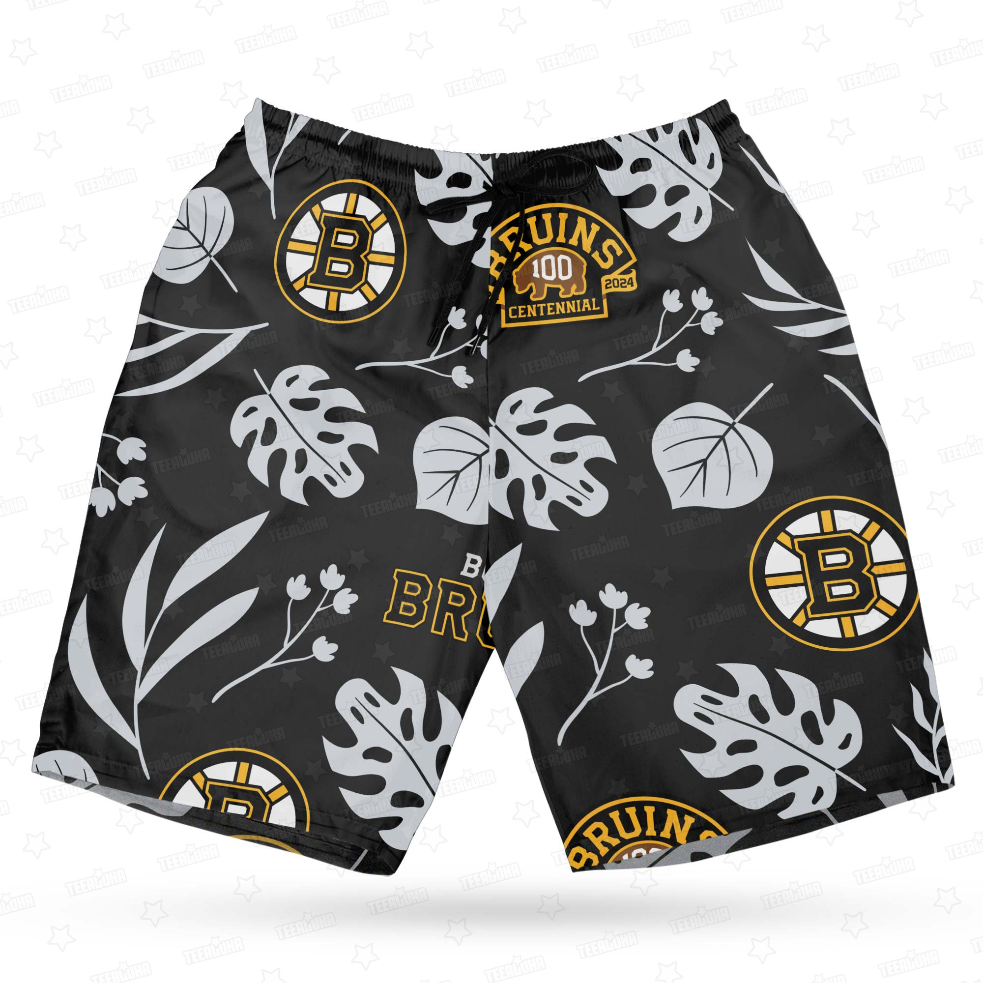 Boston Bruins Icebound Elegance Hawaiian Shirt Boston Bruins Icebound Elegance Hawaiian Shirt
