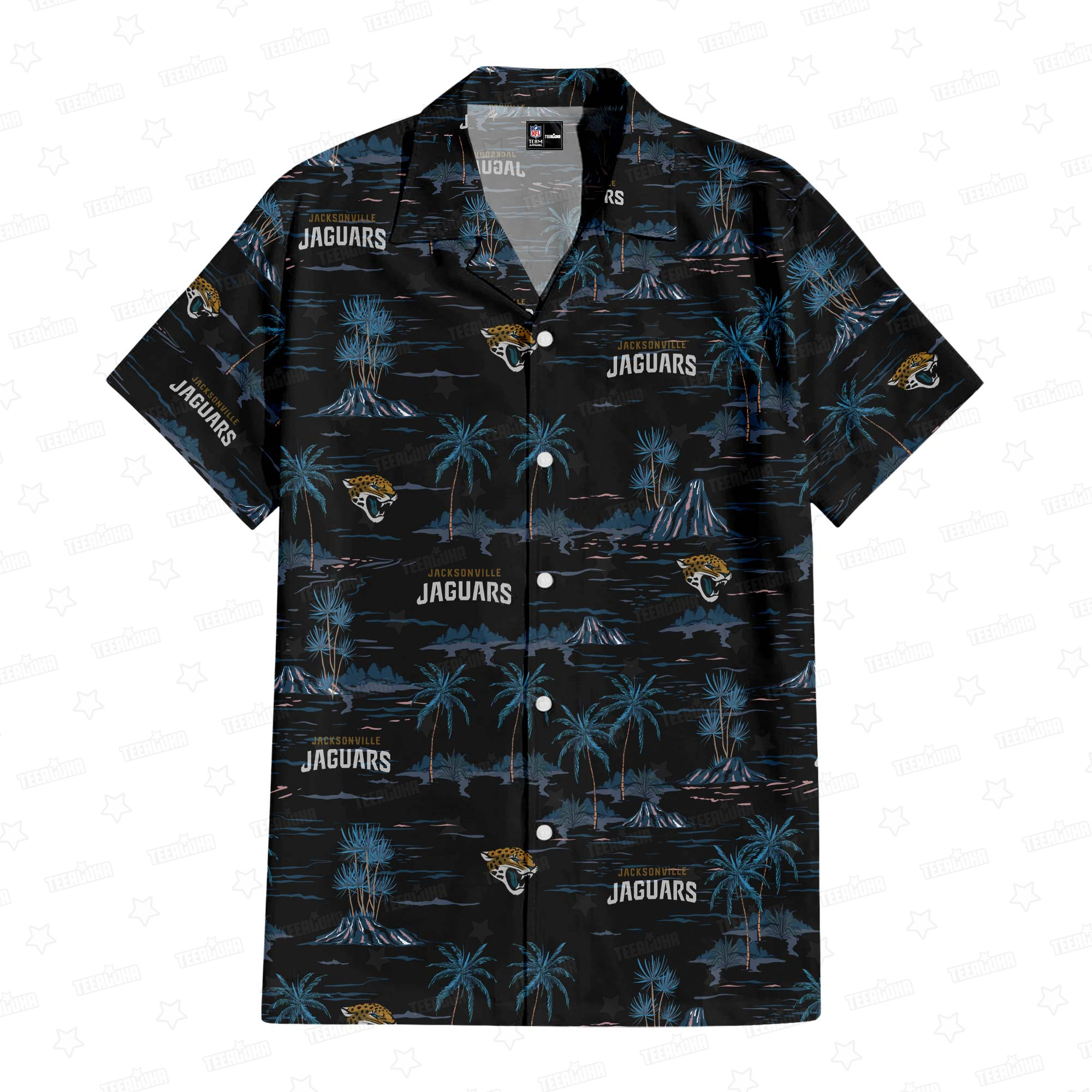 Jacksonville Jaguars Jungle Roar Hawaiian Shirt Jacksonville Jaguars Jungle Roar Hawaiian Shirt