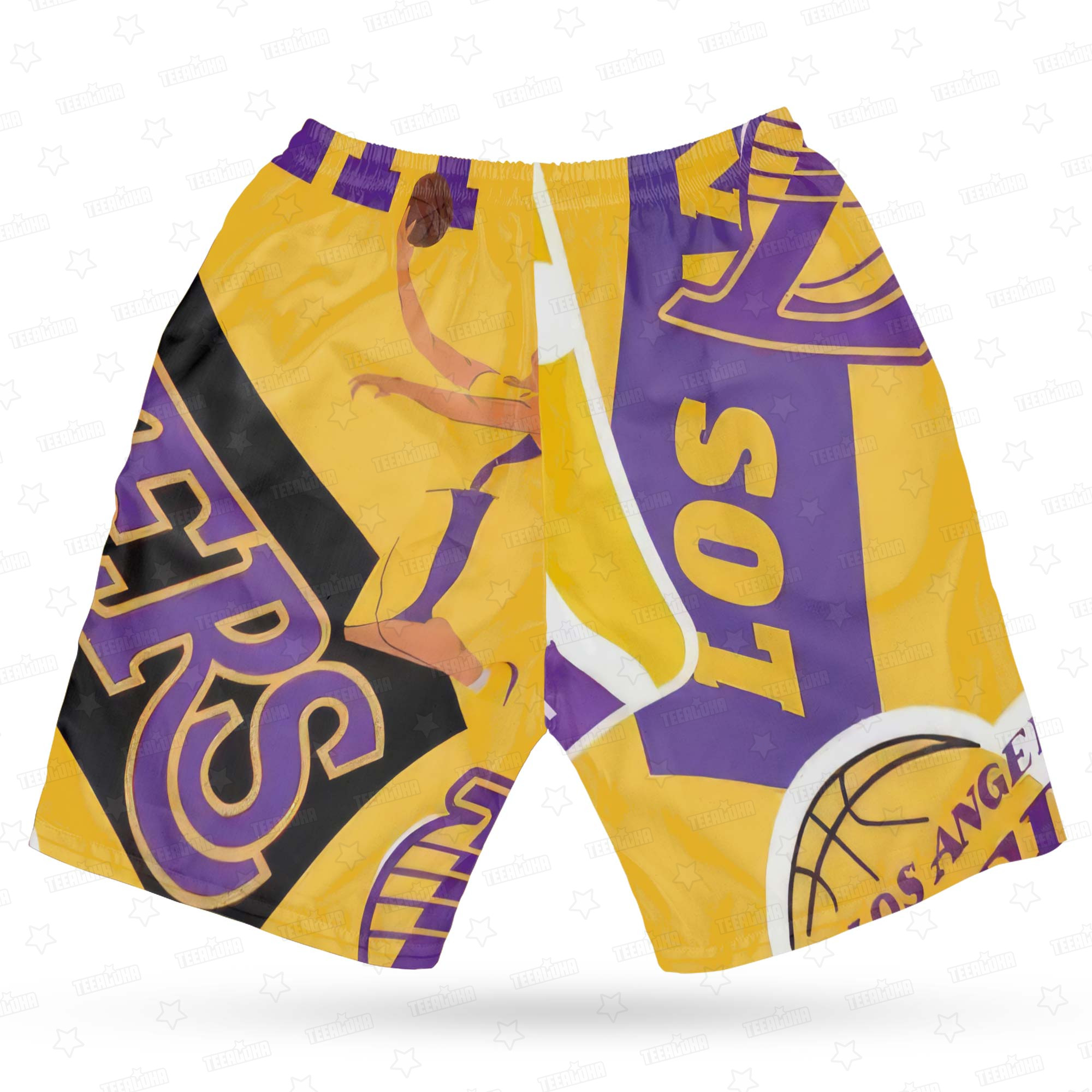 Los Angeles Lakers Team Hawaiian Shirt Los Angeles Lakers Team Hawaiian Shirt