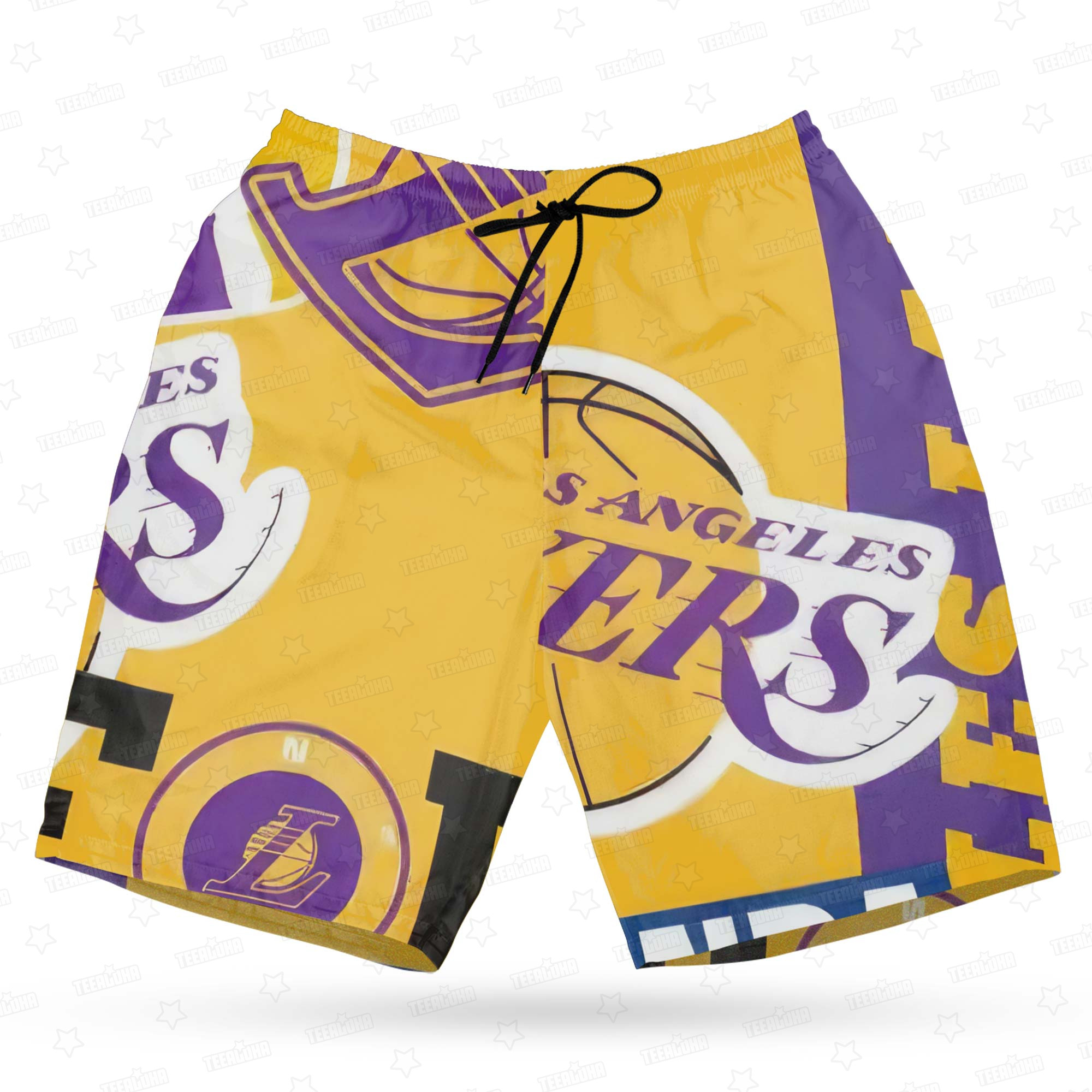 Los Angeles Lakers Team Hawaiian Shirt Los Angeles Lakers Team Hawaiian Shirt