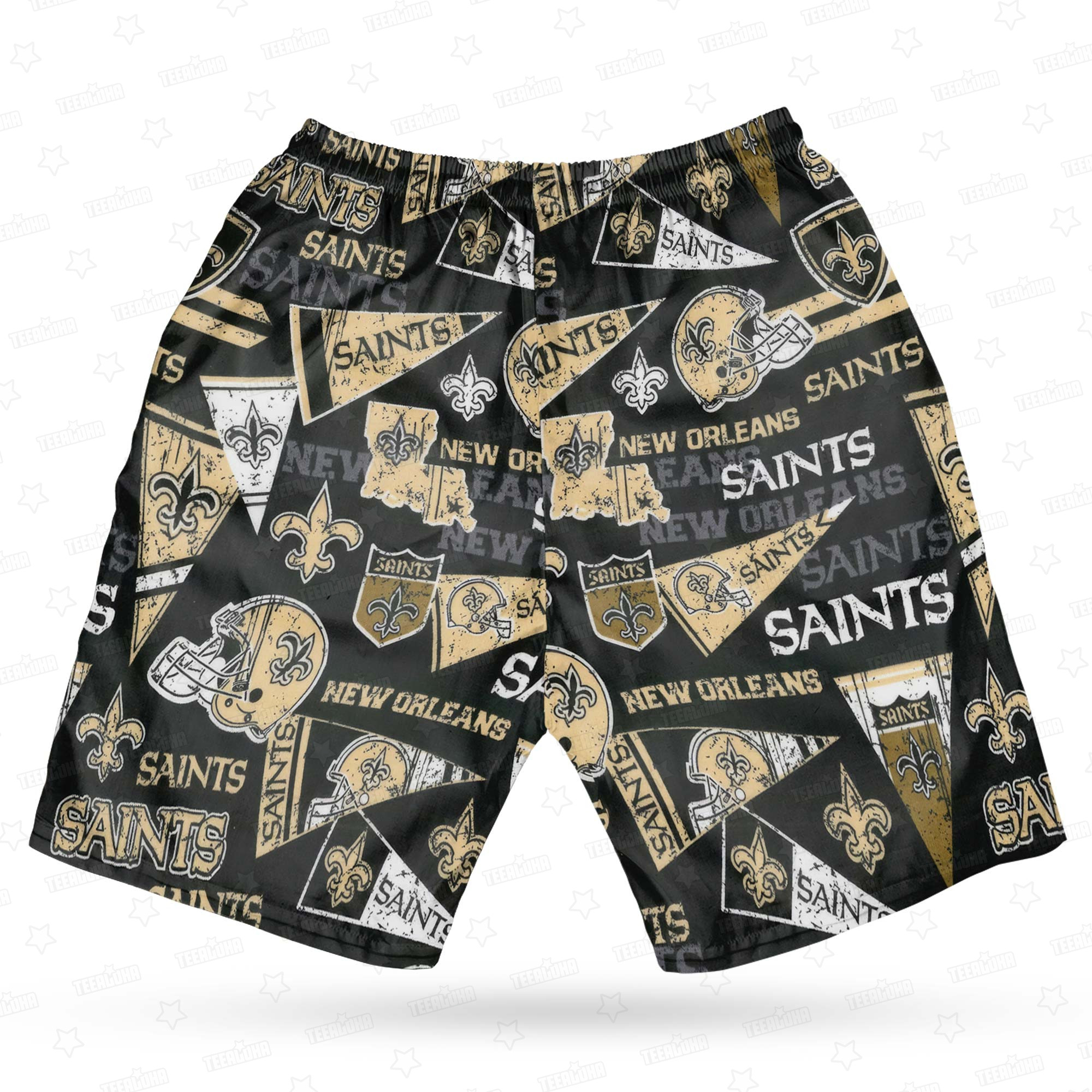 New Orleans Saints NOLA Spirit Hawaiian Shirt New Orleans Saints NOLA Spirit Hawaiian Shirt