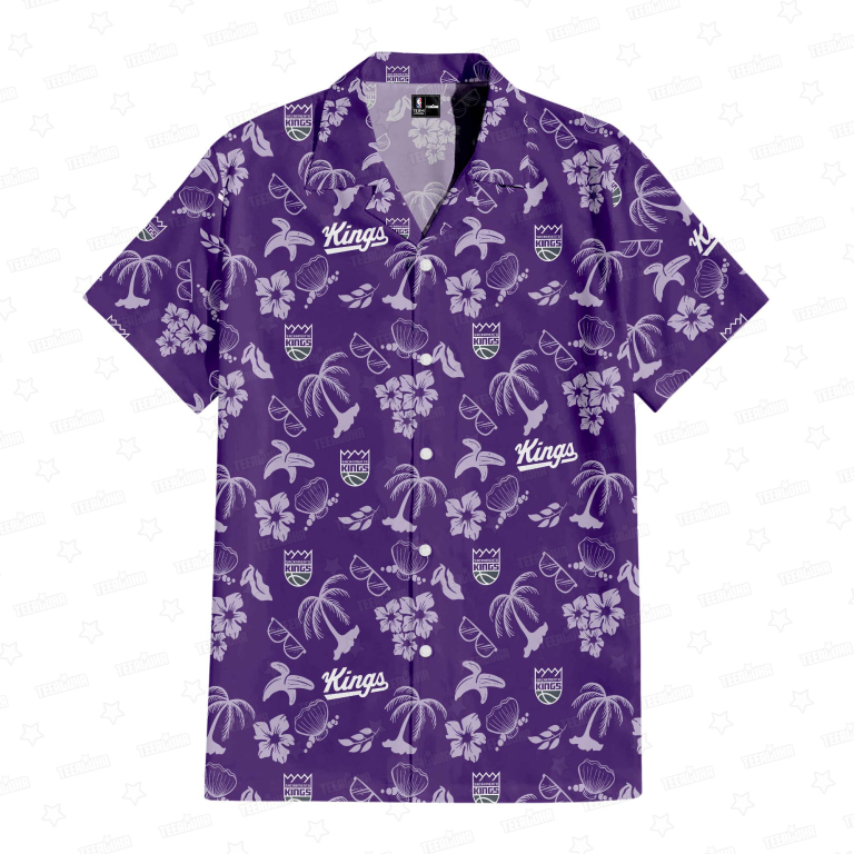 Sacramento Kings Crowned Majesty Hawaiian Shirt Sacramento Kings Crowned Majesty Hawaiian Shirt