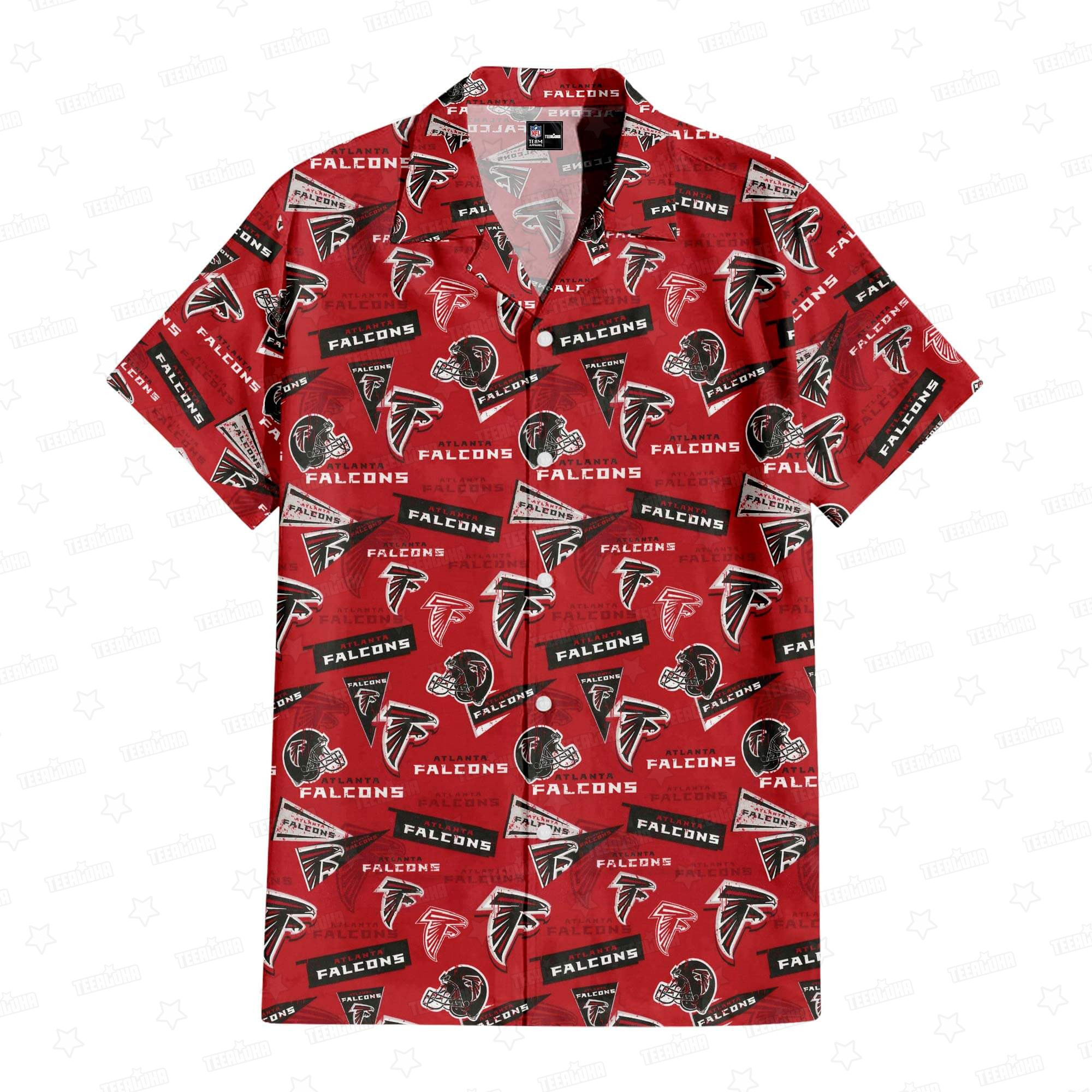 Atlanta Falcons Airborne Aviators Hawaiian Shirt Atlanta Falcons Airborne Aviators Hawaiian Shirt