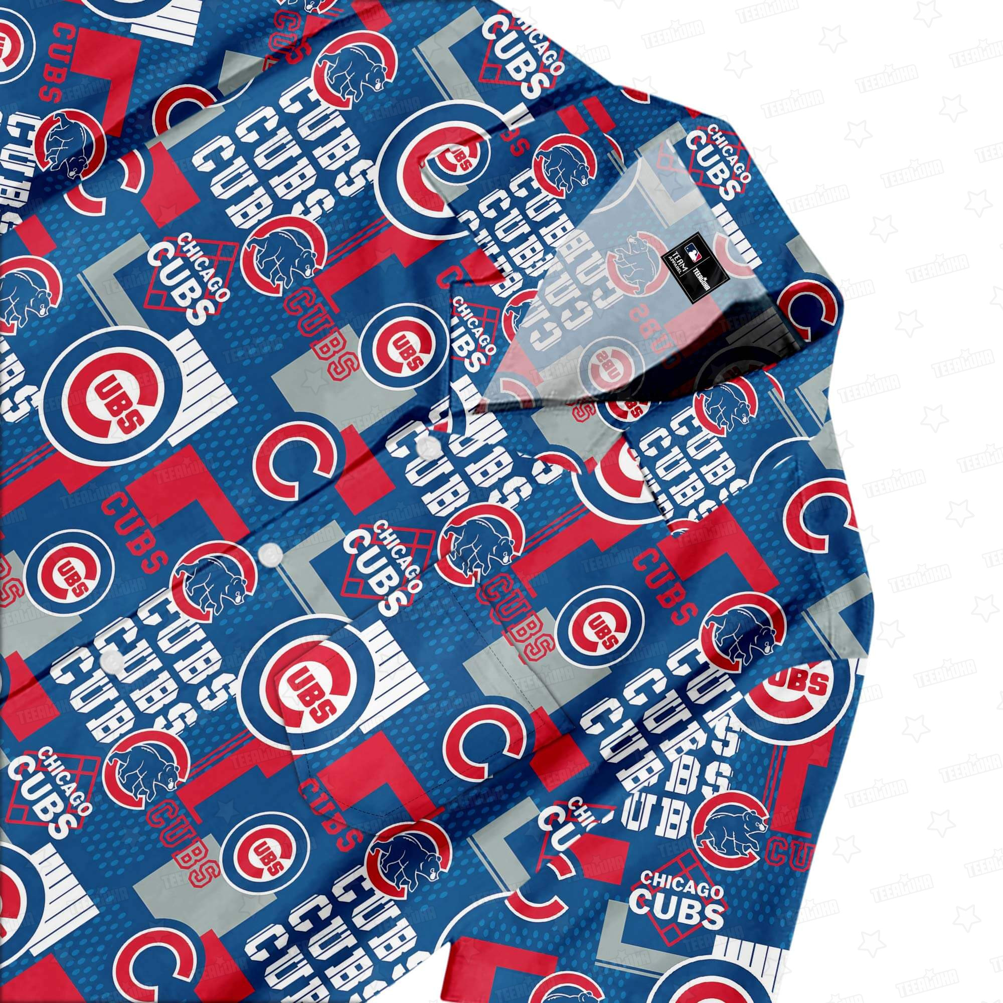 Chicago Cubs North Side Glory Hawaiian Shirt Chicago Cubs North Side Glory Hawaiian Shirt