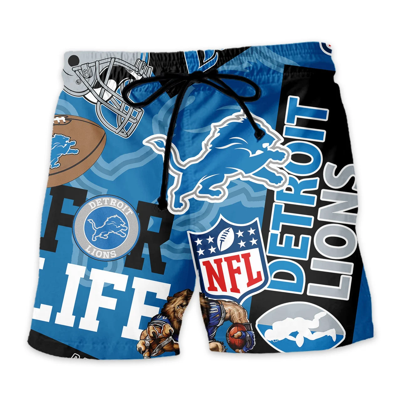 Detroit Lions For Life Hawaiian Shirt Detroit Lions For Life Hawaiian Shirt