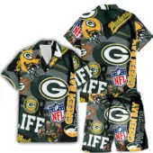 Buffalo Bills For Life Hawaiian Short - demo10
