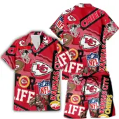 Buffalo Bills For Life Hawaiian Short - demo10