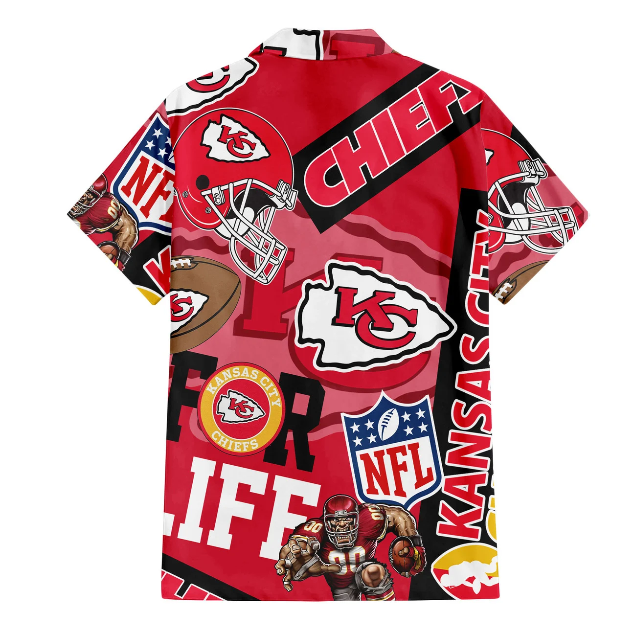 Kansas City Chiefs For Life Hawaiian Shirt Kansas City Chiefs For Life Hawaiian Shirt