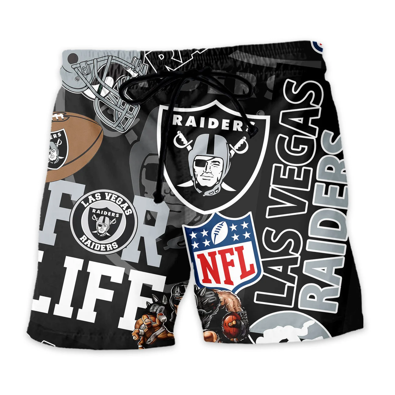 Las Vegas Raiders For Life Hawaiian Shirt Las Vegas Raiders For Life Hawaiian Shirt