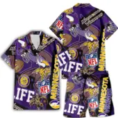 Buffalo Bills For Life Hawaiian Short - demo10