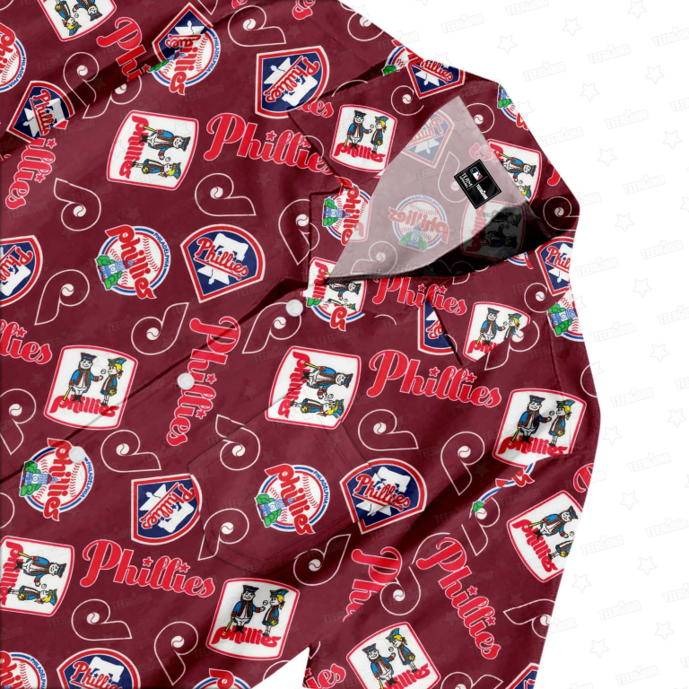 Philadelphia Phillies Fantastic Flock Hawaiian Shirt