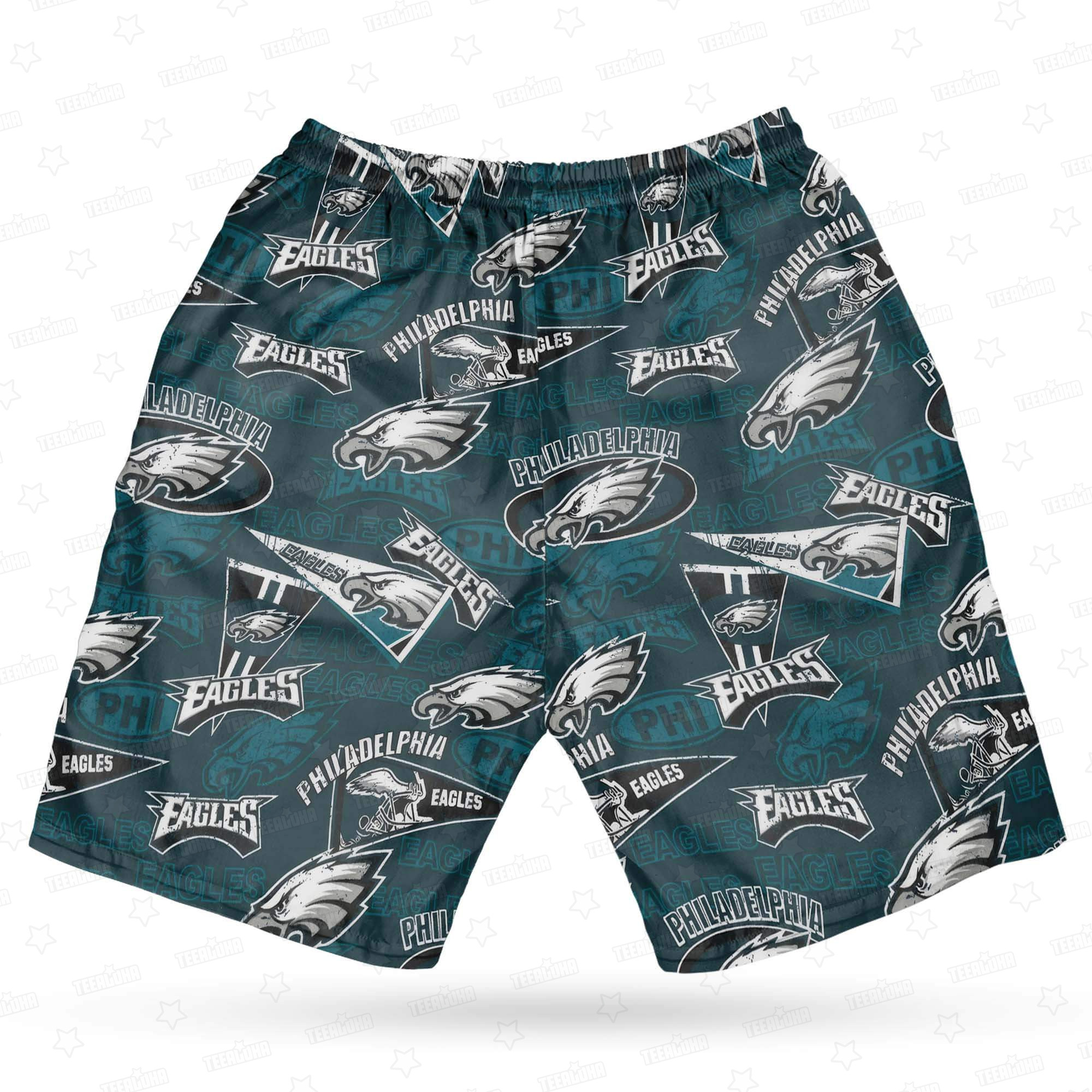 Philadelphia Eagles Fly High Hawaiian Shirt Philadelphia Eagles Fly High Hawaiian Shirt