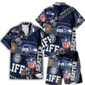 Buffalo Bills For Life Hawaiian Short - demo10