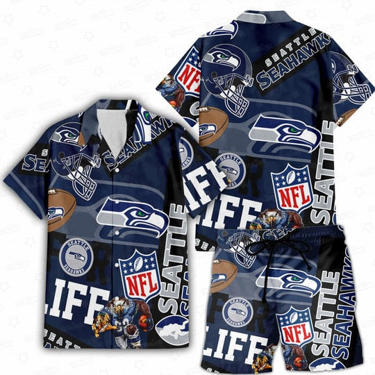 Seattle Seahawks For Life Hawaiian Shirt Seattle Seahawks For Life Hawaiian Shirt