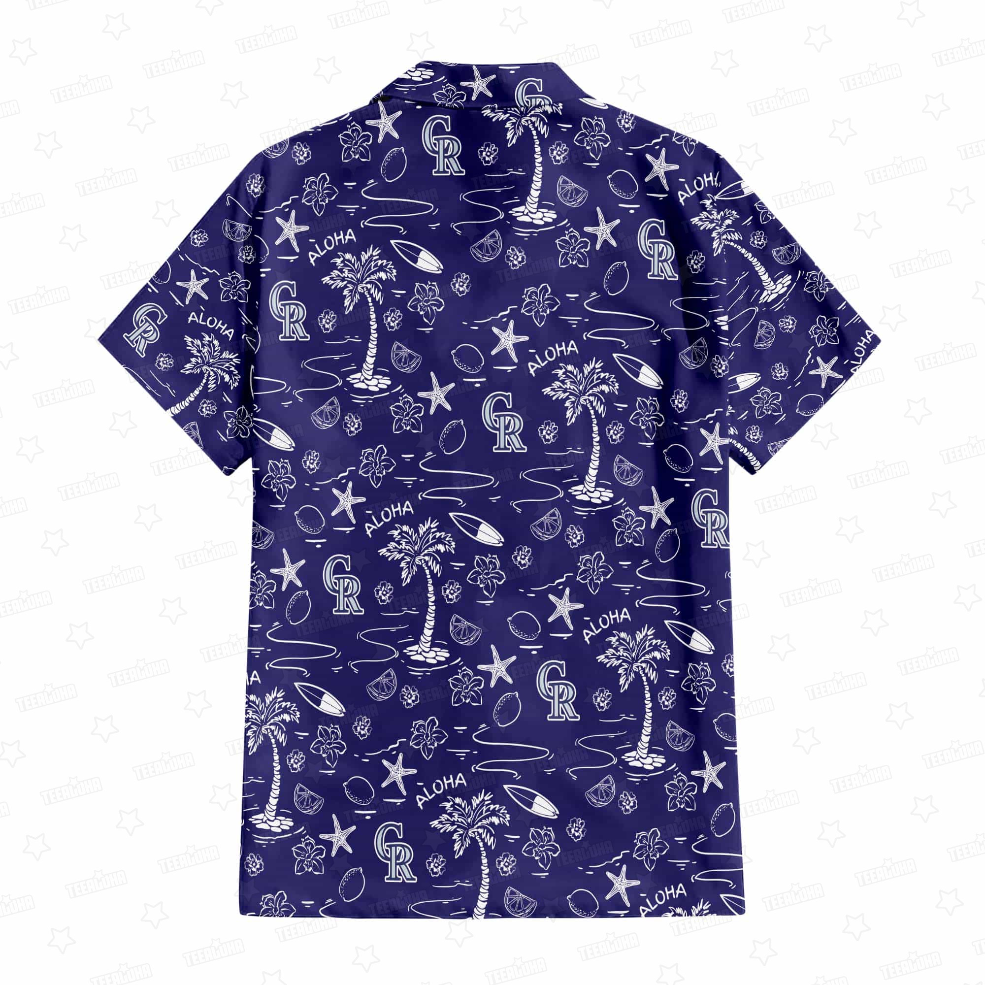 Colorado Rockies Aloha Paradise Hawaiian Shirt Colorado Rockies Aloha Paradise Hawaiian Shirt
