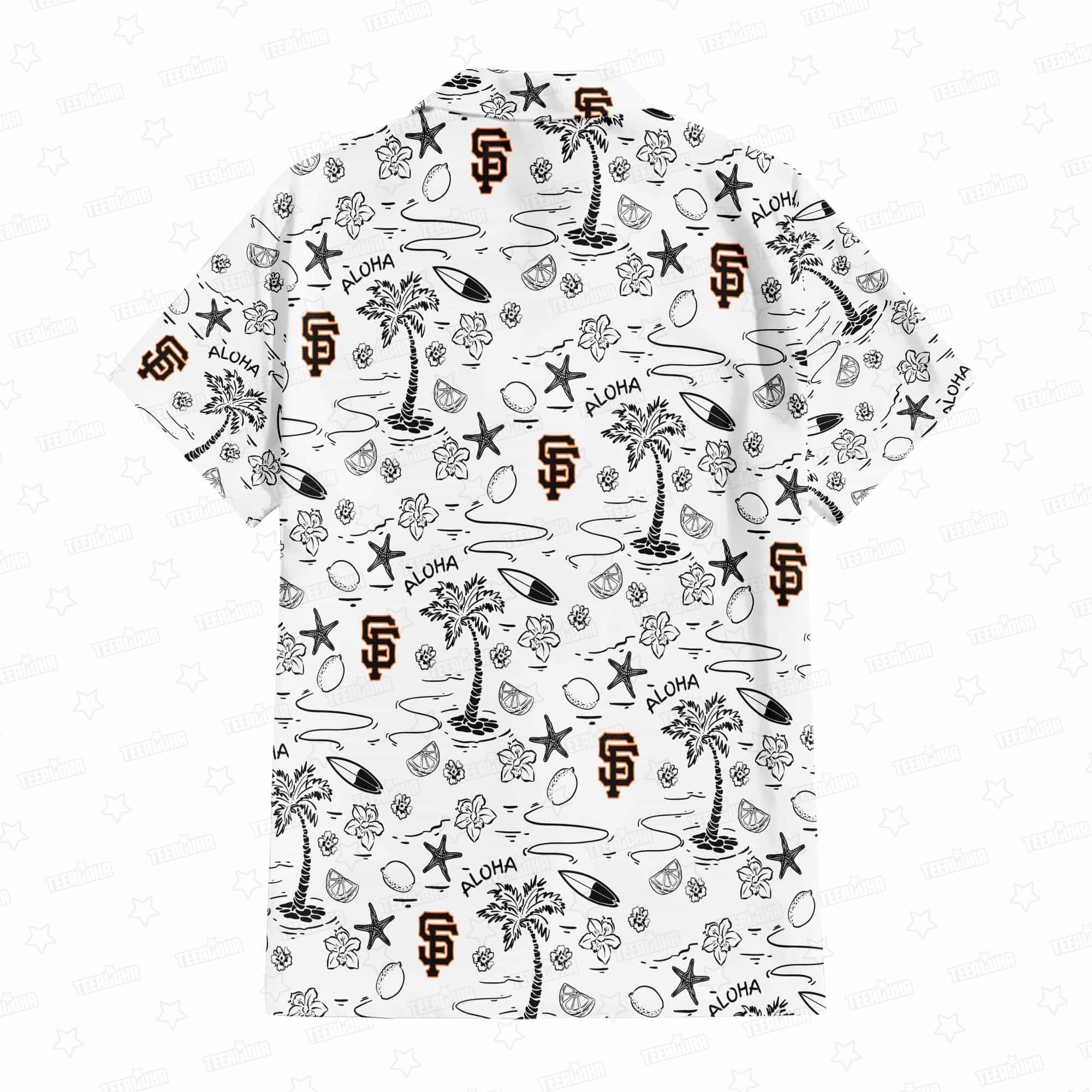 San Francisco Giants Aloha Paradise Hawaiian Shirt San Francisco Giants Aloha Paradise Hawaiian Shirt