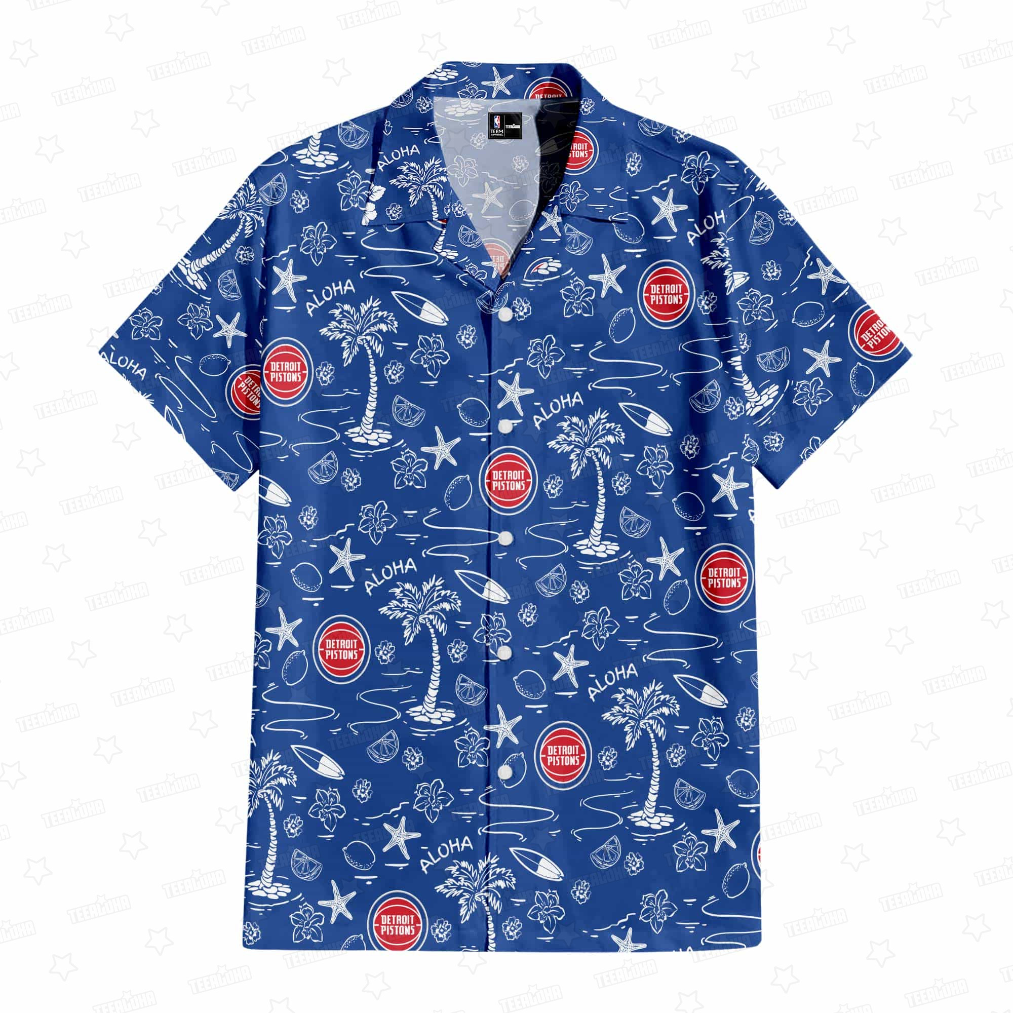 Detroit Pistons Tropical Breeze Detroit Pistons Tropical Breeze