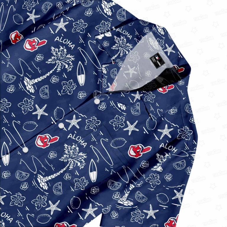 Cleveland Guardians Aloha Paradise Hawaiian Shirt