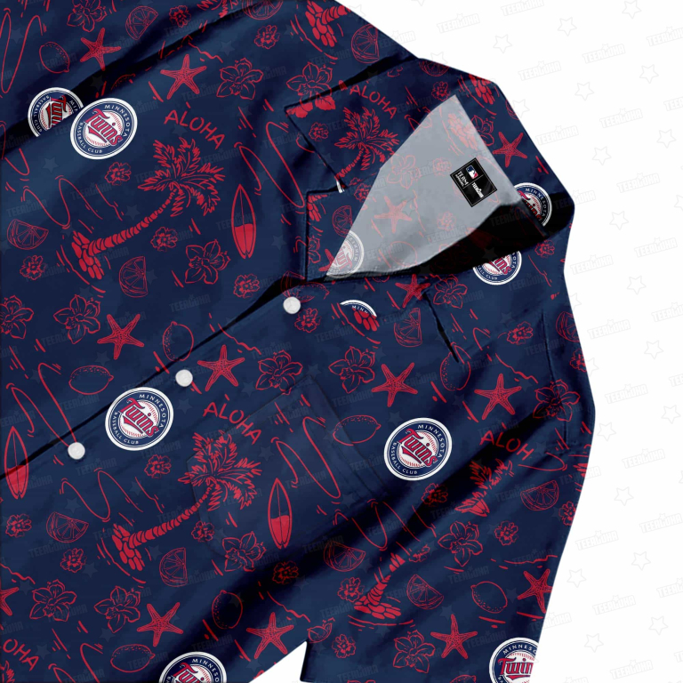 Minnesota Twins Aloha Paradise Hawaiian Shirt