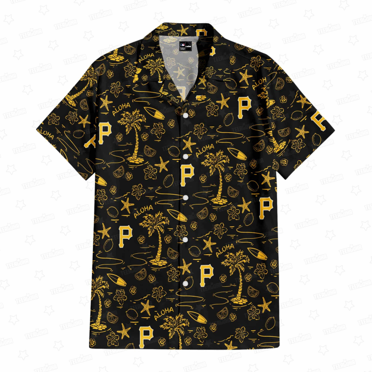 Pittsburgh Pirates Aloha Paradise Hawaiian Shirt Pittsburgh Pirates Aloha Paradise Hawaiian Shirt