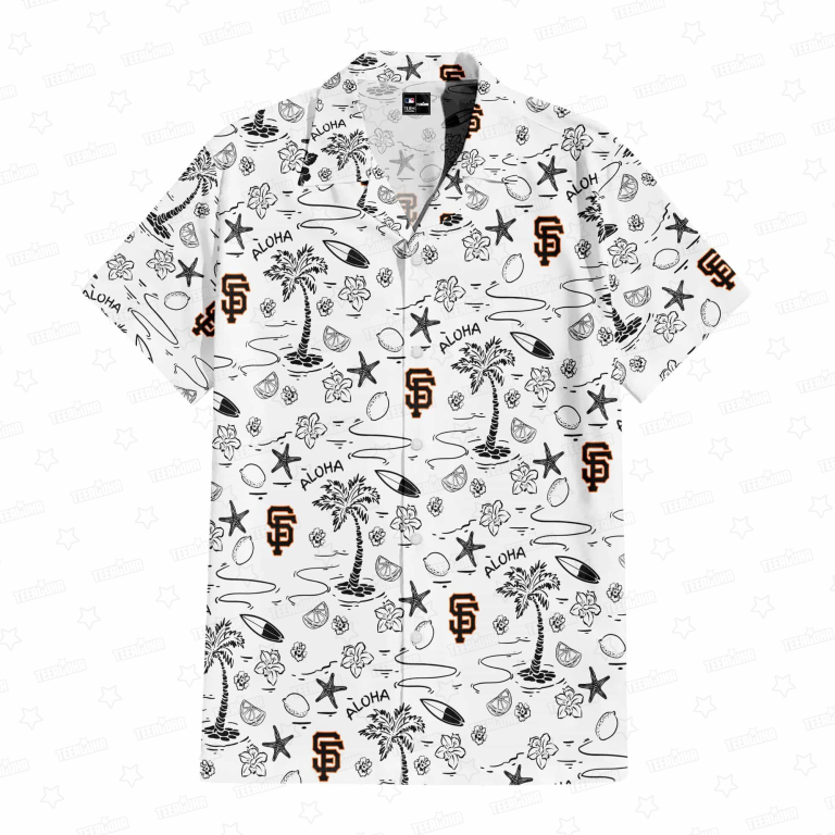 San Francisco Giants Aloha Paradise Hawaiian Shirt San Francisco Giants Aloha Paradise Hawaiian Shirt