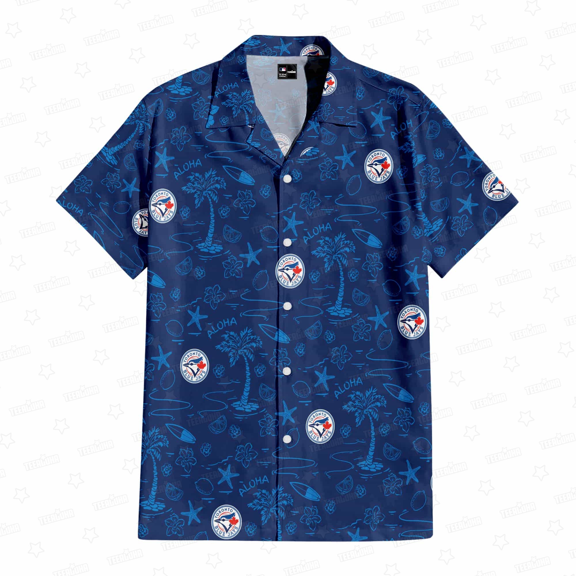 Toronto Blue Jays Aloha Paradise Hawaiian Shirt Toronto Blue Jays Aloha Paradise Hawaiian Shirt