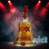 AC/DC 53rd Anniversary Hells Bells Whiskey Bottle