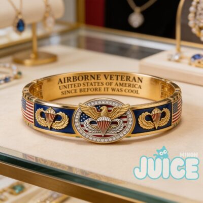 Airborne Veteran Since Before It Was Cool Bracelet