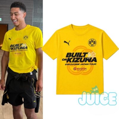 Borussia Dortmund Built on Kizuna Japan Tour T-Shirt Borussia Dortmund Built on Kizuna Japan Tour T-Shirt