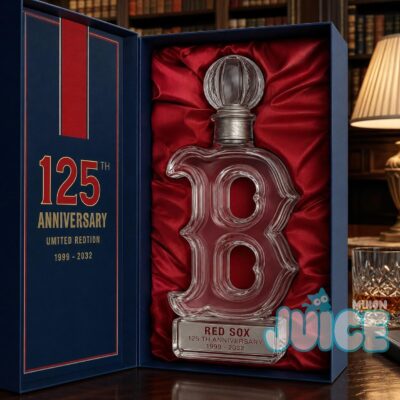 Boston Red Sox 125th Anniversary Whiskey Decanter