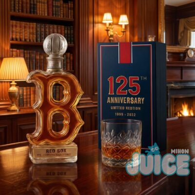 Boston Red Sox 125th Anniversary Whiskey Decanter