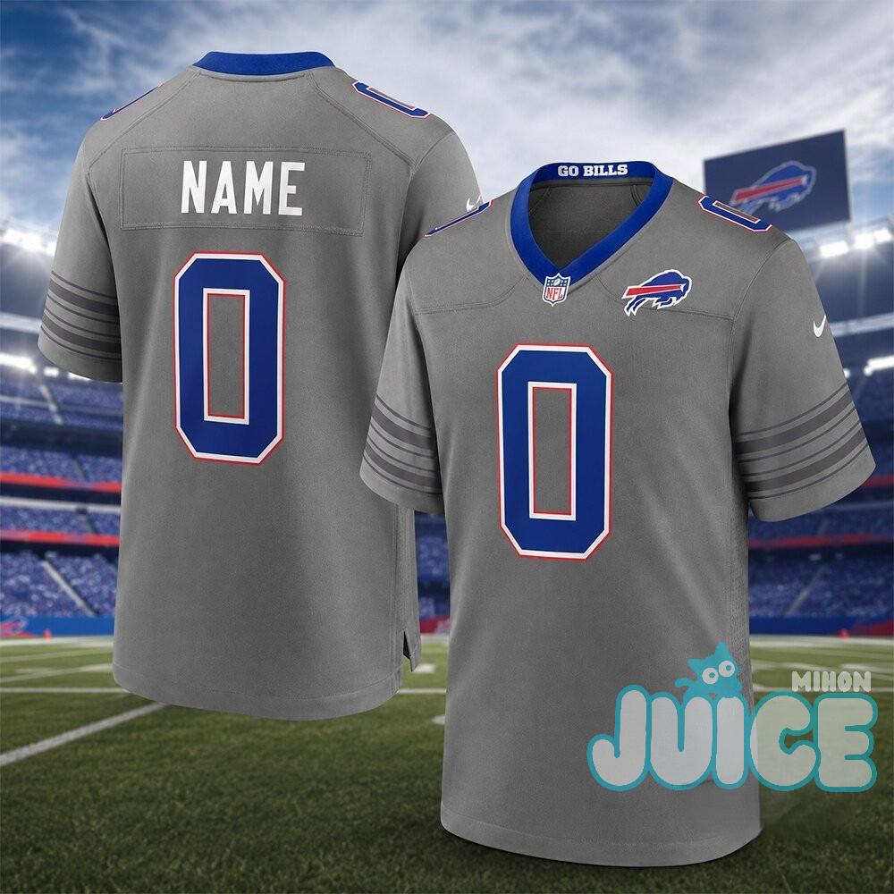 Buffalo Bills Custom Name Number Football Jersey - Detail View