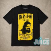 Jamie Hayter Cactus Jack Wanted Dead Japanese T-Shirt