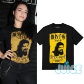 Jamie Hayter Cactus Jack Wanted Dead Japanese T-Shirt