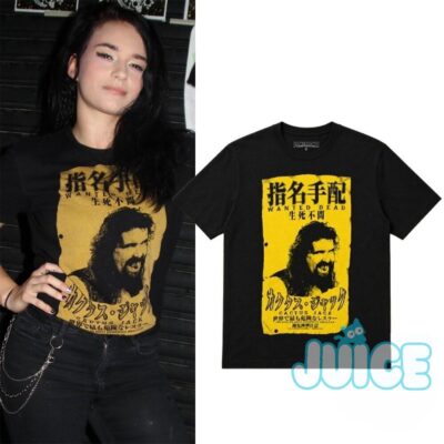 Jamie Hayter Cactus Jack Wanted Dead Japanese T-Shirt
