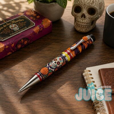 Día de los Muertos Sugar Skull Pen