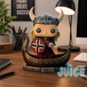 Erling Haaland Norway Viking Pop Figure