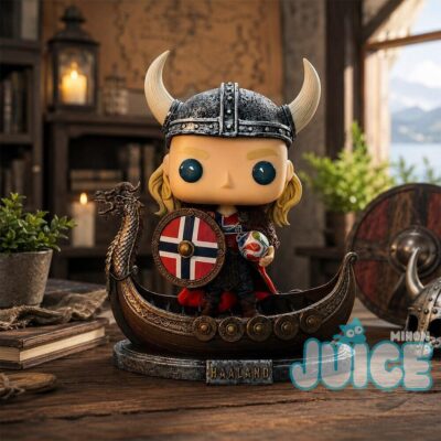 Erling Haaland Norway Viking Pop Figure