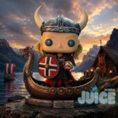 Erling Haaland Norway Viking Pop Figure