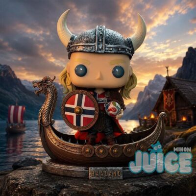 Erling Haaland Norway Viking Pop Figure Erling Haaland Norway Viking Pop Figure