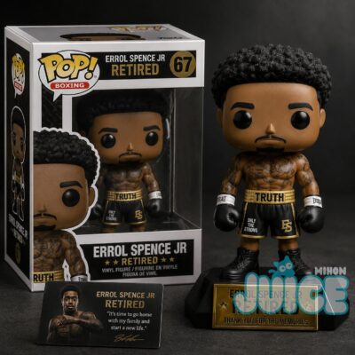 Errol Spence Jr Retirement Tribute Vinyl Figure