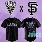 Golden State Valkyries San Francisco Giants Fusion Baseball Jersey