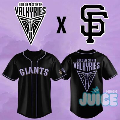Golden State Valkyries San Francisco Giants Fusion Baseball Jersey