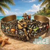 Jimmy Buffett Margaritaville Cuff Bracelet