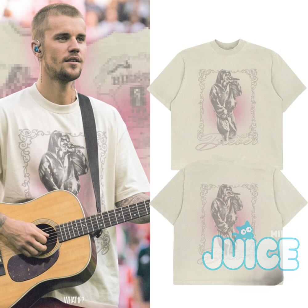 Justin Bieber FIFA World Cup 2026 Halftime Show Merch T-Shirt - Front View