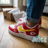 Kansas City Chiefs Custom Name Sneakers