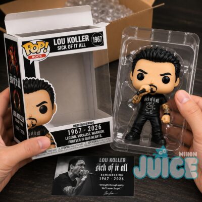 Lou Koller Sick of It All Memorial Pop Figure