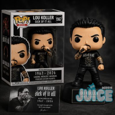 Lou Koller Sick of It All Memorial Pop Figure Lou Koller Sick of It All Memorial Pop Figure