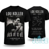 Lou Koller Sick of It All 1967-2026 Memorial T-Shirt